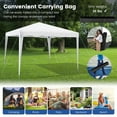 thumbnail image 7 of YYAo Outdoor Party Tent, CanopyCanopy, Shade Shelter, 10 x 10 Feet Outdoor Pop-up Patio Canopy for Beach and Camp-White, 7 of 7
