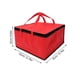 thumbnail image 2 of Bolsa de entrega práctica, bolsa térmica aislante para almacenar alimentos, bolsa bento portátil., 2 of 6