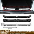 thumbnail image 2 of 2Pcs/Set Car Trunk Door Sill Guard Stainless Steel Rear Trunk Sill Cover Trim For Tesla Model Y Juniper/ Launch 2025 NEW, 2 of 7