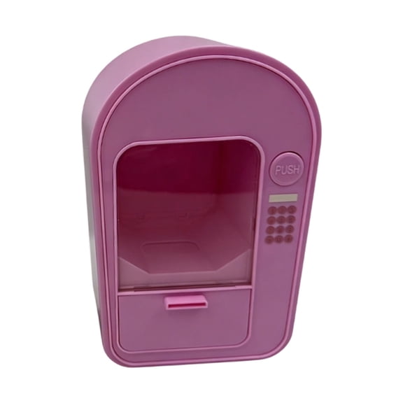 Small Candy Vending Dispenser Machine Chocolate Beans Fun Home Decoration Storage Container Toy
