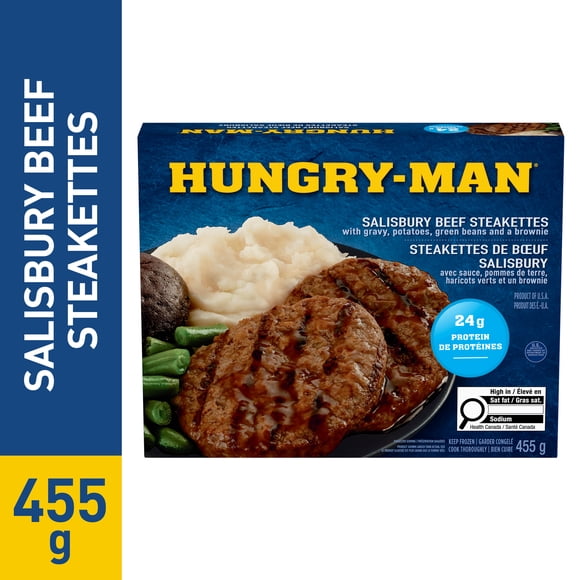 Hungry-Man Salisbury Steak, 455 g