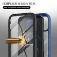 thumbnail image 6 of iPhone 13 mini Case with Built in Screen Protector, Dteck Full Body Shockproof Dual Layer High Impact Protective Anti-Scratch Soft TPU+Hard PC Cover Case for iPhone 13 mini 5.4-inch 2021,Blue, 6 of 6