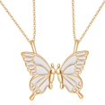 thumbnail image 2 of collares con colgante de mariposa a la moda, cadena de clavícula, regalo especial para mujeres y hombres, gargantilla de cadena fina, collar, accesorios de joyería Gao Jinjia LED, 2 of 2