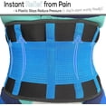 thumbnail image 2 of Faja de soporte lumbar MEDiBrace para aliviar el dolor lumbar inferior en hombres y mujeres. Compresión ortopédica de grado médico para ciática, escoliosis, disco o para levantar objetos en el trabajo, 2 of 5