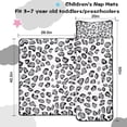 thumbnail image 5 of White and Gray Of Leopard Print Toddler Nap Mats for Kids Preschool,Sleeping Mat Bag or Kids,Toddler Sleeping Bag,Toddler Nap Mat or Daycare, 5 of 6