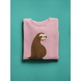 thumbnail image 3 of Image Conscious Hitchhiking Sloth Sweatshirt Women's -Jay Fleck Designs, 3 of 4