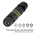 thumbnail image 4 of Mistaha Outdoor Electrical Cable Connector IP68 Waterproof Junction Box External Cord Boxes for 3-pin Cables, 4 of 8