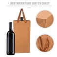 thumbnail image 3 of OULII 24 Pcs Sac à Bouteilles Kraft Papier Solide et Durable Réutilisable pour Stockage et Distribution de Boissons, 3 of 6