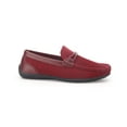 thumbnail image 6 of Aston Marc Men's Casual Loafer Shoes, Comfortable and Versatile for Travel, Office, and Everyday Use, Premium Leather Design - Red, Size 13, 6 of 6