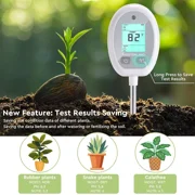 5-in-1 Soil Moisture Meter Digital PH Meter/Light/Moisture/Temperature/Nutrient