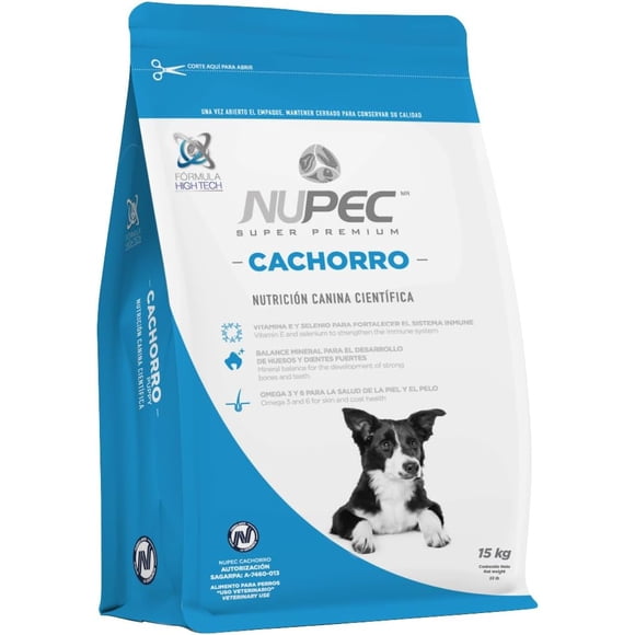 Croquetas para Perro Nupec Cachorro Razas Grandes 15 Kg