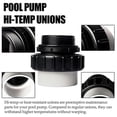 thumbnail image 2 of for Swimming Pool Spa Pumps High Temperature Unions, 2 of 2