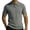 Gray, variant on Mens Knit Polo Shirt Short Sleeve Hollow Out Breathable Knit Shirt Texture Knitted Sweater Size S-2XL White