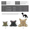 thumbnail image 4 of Pechera Táctica Arnés Para Perro Mediano Grande Con Parches, 4 of 5