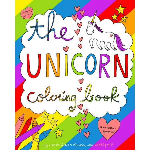 The Unicorn Coloring Book (Paperback)