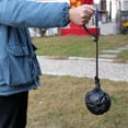 thumbnail image 3 of DOLITY Dog Bite Ball with Rope Playing Pet Supplies for Mastiff Spaniel German Black, 3 of 9