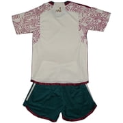 GS Soccer Mexico White Away Kid/Youth Soccer Set- Size 2T