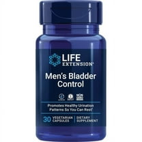 Life Extension Men's Bladder Support - Prostate & Bladder Health Supplement - For Support Urination & Sleep Patterns with Melatonin, Beta Sitosterol - Non-GMO, Gluten-Free, Vegetarian - 30 Capsules