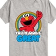 thumbnail image 3 of Sesame Street - Elmo Youre Doing Great - Toddler and Youth Short Sleeve Graphic T-Shirt, 3 of 5