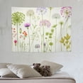 thumbnail image 4 of YANMS Tapestry, 40 X 30 Inch Hanging Wall Tapestry For Bedroom Dorm Decor - Beautiful Watercolor Dandelion Floral, 4 of 7