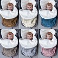 thumbnail image 5 of Saco de dormir de terciopelo para bebé, saco de dormir de punto grueso y cálido para bebé, saco de dormir con carrito de lana, 5 of 5