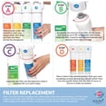 thumbnail image 6 of AQUAVI Twist Under Sink Water Filter System, 3-Stage High Capacity, Remove Lead, Chlorine, Odor & Bad Taste, Quick Filter Change with Brushed Nickel Faucet, 6 of 9