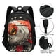thumbnail image 3 of Balery Abstract Red Koi Fish Art Mochila con carga USB para hombre y mujer - Mochila impermeable y antirrobo para laptop con puerto USB para viajes, trabajo, 3 of 7