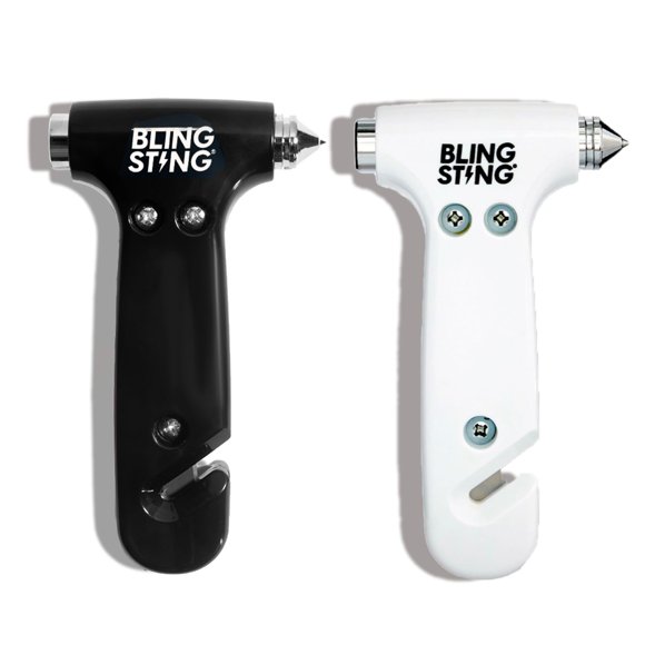 Martillo de seguridad BLINGSTING Glammer, cortador de cinturón, paquete de 2