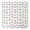 White Cow Moo, variant on White Cow Milk Cloud Pattern Square Fitted Tablecloth with Elastic Edge,Square Table Cover,Washable Elastic Table Cover for Home Kitchen Party Decor 36"x36"