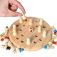 thumbnail image 4 of Juego de combinaciones de ajedrez con memoria Gothink Wooden para niños con dados, 4 of 9