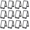 thumbnail image 1 of 12 Piezas Portatarjetas de IdentificacióN Negro con Ventanas Doble Cara Portatarjetas IdentificacióN Vertical Protector Estuche para Tarjetas de IdentificacióN para Oficina,Escuela, 1 of 7