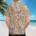 thumbnail image 6 of High Quality Hawaiian Shirts for Men Short Sleeve Aloha Beach Shirt Floral Summer Casual Button Down Shirts Blouses 8EOD6D, 6 of 7