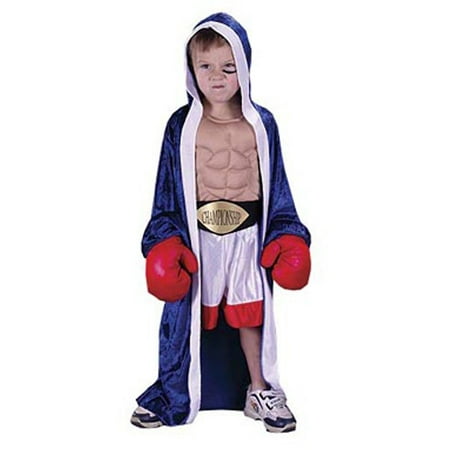 Lil Champ Boys Toddler Sports Boxer Halloween Costume