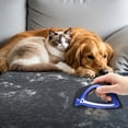 thumbnail image 4 of Jewyow Pet Hair Remover Brush – Efficient Dog & Cat Hair Removal Brush for Furniture, Carpet, Car Interior, Couch , Ergonomic & Durable (Blue), 4 of 7