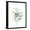 Black Frame, variant on Art.com Eucalyptus III White Art Print by Danhui Nai, 12" x 16"
