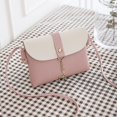 thumbnail image 1 of Bolso bandolera pequeño con colgante CHAO de piel sintética rosa, 1 of 5