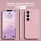 thumbnail image 3 of Nueva funda cuadrada de silicona líquida para Samsung Galaxy S24 S23 S22 S21 S20 Ultra Plus FE A54 A53 A52 A73 5G 4G funda suave a prueba de golpes, 3 of 5