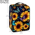 thumbnail image 6 of Starry Sky Sunflower Butterfly Polyester Shoe Organizer - Space-Saving Shoe Storage Solution, 23x31cm Size, 9x12in Shoe Boxes for Convenient Organization and Protection of Your Shoes, 6 of 7