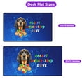 thumbnail image 5 of Autism Awareness Bloodhound Accept Understand Love Desk Mat Full Keyboard Mouse Pad Dog Lover Large Mousepad - 12003, 5 of 5