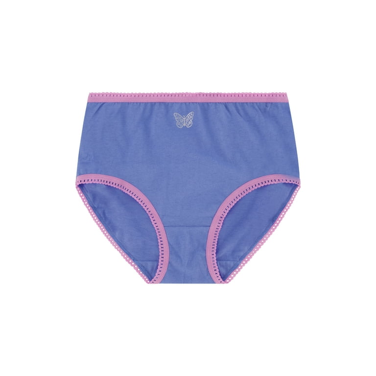 Wonder Nation Girls 100% Cotton Panty Briefs: 14 Pack Size 18, 16