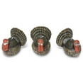 thumbnail image 5 of Greywash Sitting Turkey 23 x 7.5 Wax Decorative Tabletop Candle Set 3, 5 of 5