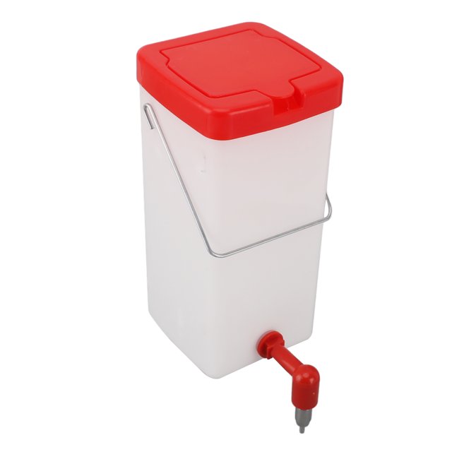 Chicken Nipple Waterer Hanging Leak, Fedback Chicken Duck Hanging Drinking Water Heater Large Capacity Automatic Hit Kettle Outdoor Pet Drinking Machine For Farm