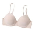 thumbnail image 6 of Tqyyweavej Demi Bras for Women Lightly Lined Adjustable Push Up Bralette Bras Wireless Breathable Ribbed Seamless Bras Size S to 2XL, 6 of 6