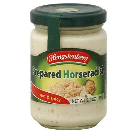 Hengstenberg Prepared Horseradish  5.1 oz  (Pack of 12)