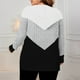 thumbnail image 4 of Chaquetas y abrigos casuales sin capucha de manga larga para mujer, cárdigan holgado informal a rayas de gran tamaño, chaqueta de manga larga, blusa para mujer, 4 of 4