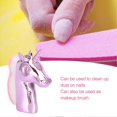 thumbnail image 5 of 5pcs Fashionable Nail Art Dust Removal Brush Portable Nail Dust Brush Manicure Tool(Light Pink White ), 5 of 5