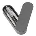 thumbnail image 2 of Pajita portátil de acero inoxidable, Pajita telescópica plegable portátil reutilizable de acero inoxidable Pajita reutilizable Rendimiento lleno de energía, 2 of 8