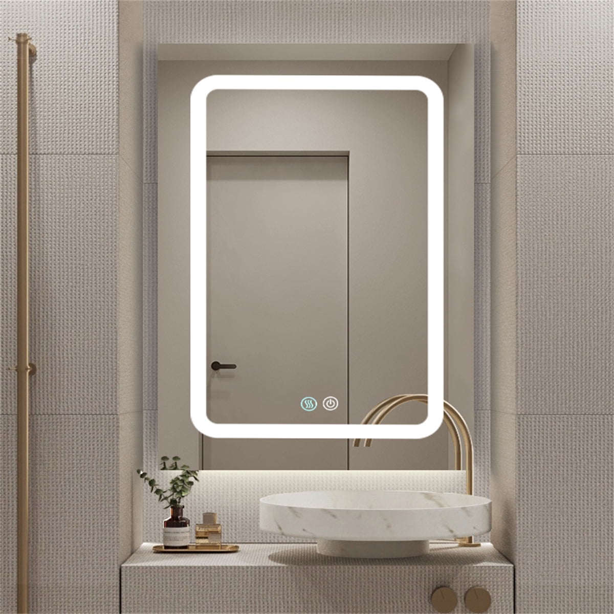 LED Bathroom Vanity Mirror Surface Mounted Mirror