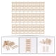 thumbnail image 2 of 24 piezas de escalera de simulación de madera para decoración de micropaisaje., 2 of 7