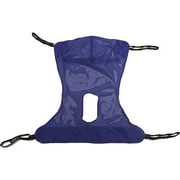 Proactive Medical Full Body Mesh Patient Lift Sling With Commode Opening, Medium